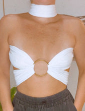 Load image into Gallery viewer, White Long Bandana