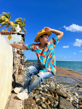 Load image into Gallery viewer, ''Blu Guacamayo'' Multiuse UNISEX Shirt