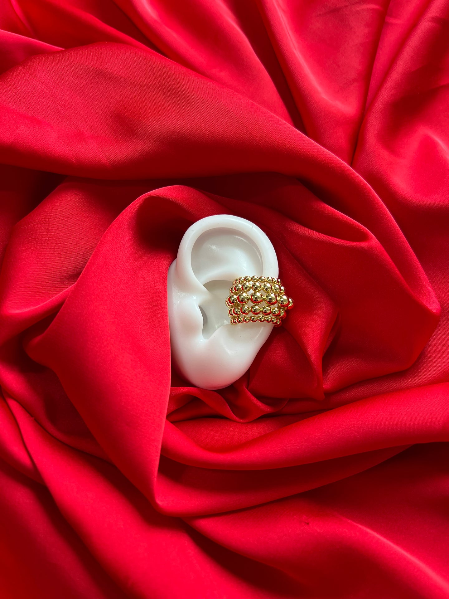 Queen's BeeHive ear cuff