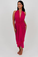 Load image into Gallery viewer, Fuscia chiffon Multiuse Wrap
